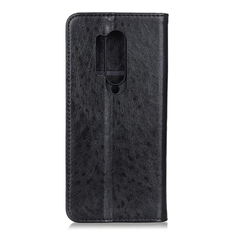 Cover voor OnePlus 8 Pro Folio-hoesje Imitatieleer