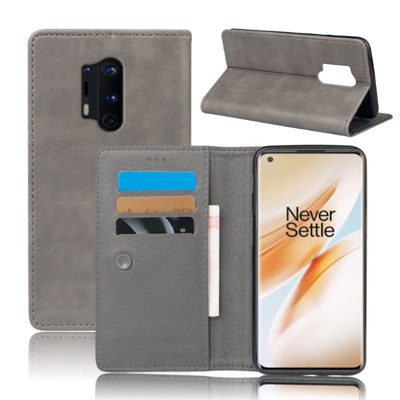 Folio-hoesje voor OnePlus 8 Pro Mday-stijl Lederen Kaarthouder