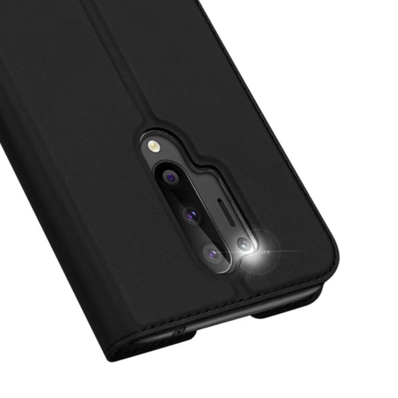 Folio-hoesje voor OnePlus 8 Pro Satijnen Coating