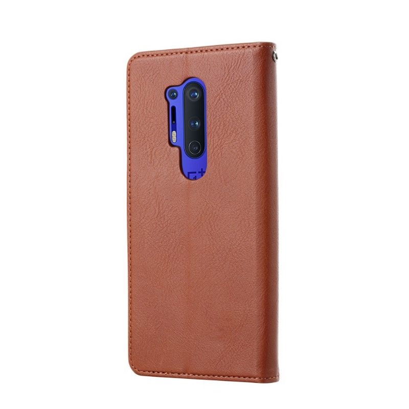 Folio-hoesje voor OnePlus 8 Pro Stand Case Kaarthouder