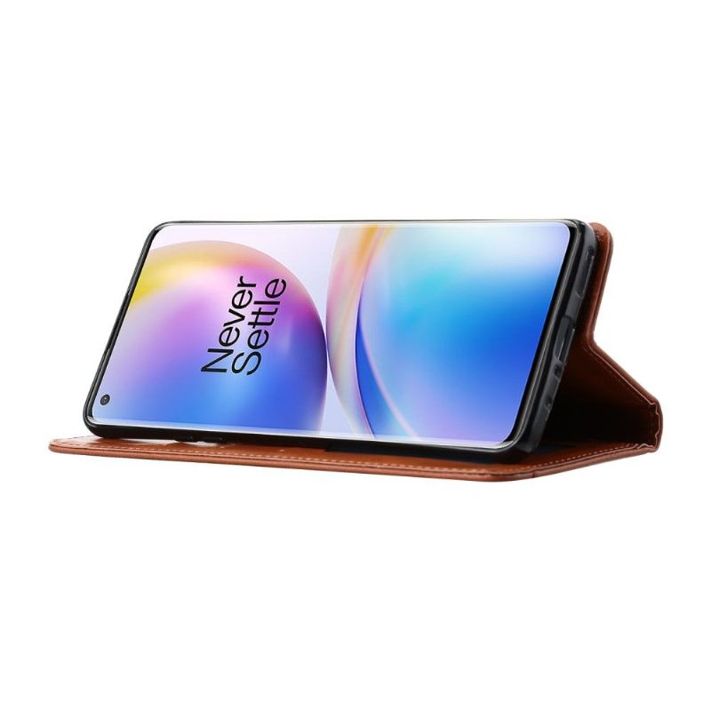 Folio-hoesje voor OnePlus 8 Pro Stand Case Kaarthouder