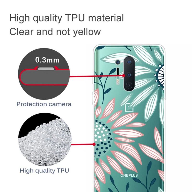 Hoesje voor OnePlus 8 Pro Madeliefjesbloemen