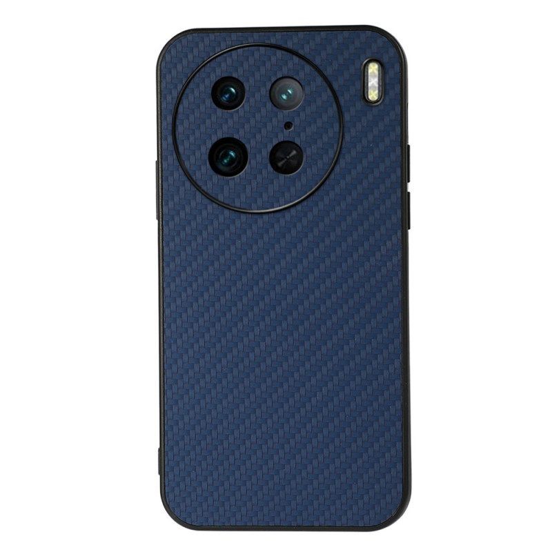 Hoesje voor Vivo X90 Pro Koolstofvezel