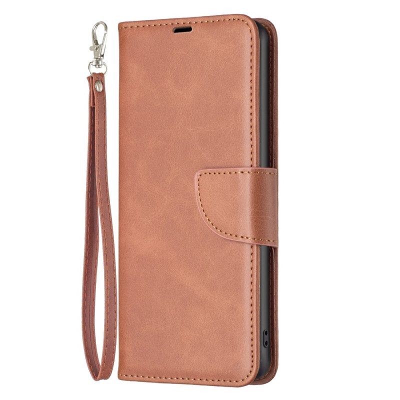 Folio-hoesje voor Samsung Galaxy S23 Plus 5G Schuine Sluiting