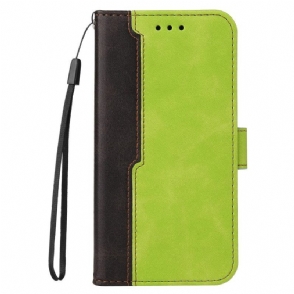 Folio-hoesje voor Samsung Galaxy S23 Plus 5G Twee Toon