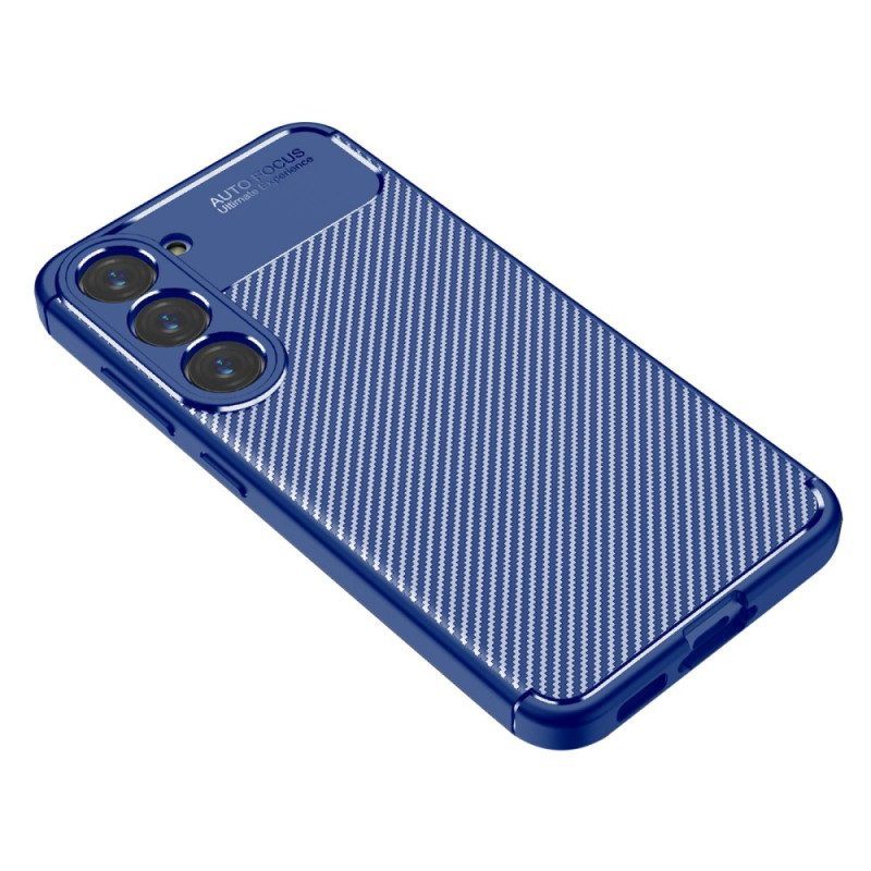 Hoesje voor Samsung Galaxy S23 Plus 5G Flexibele Koolstofvezel