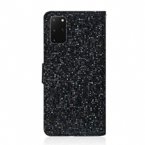 Flip Case voor Samsung Galaxy S20 Plus Glitterkaarthouder