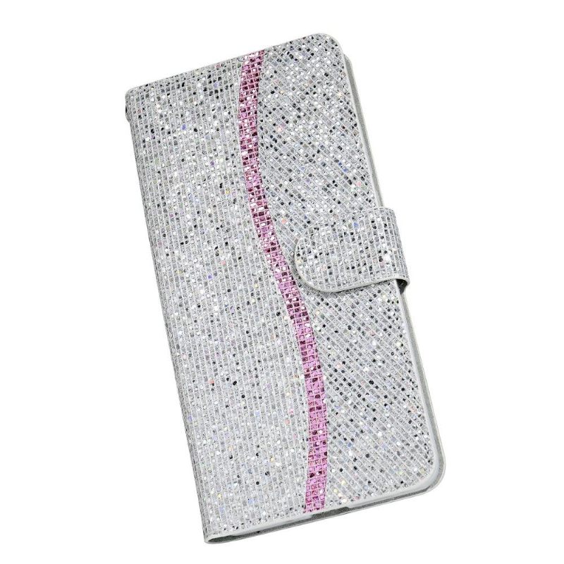 Flip Case voor Samsung Galaxy S20 Plus Glitterkaarthouder