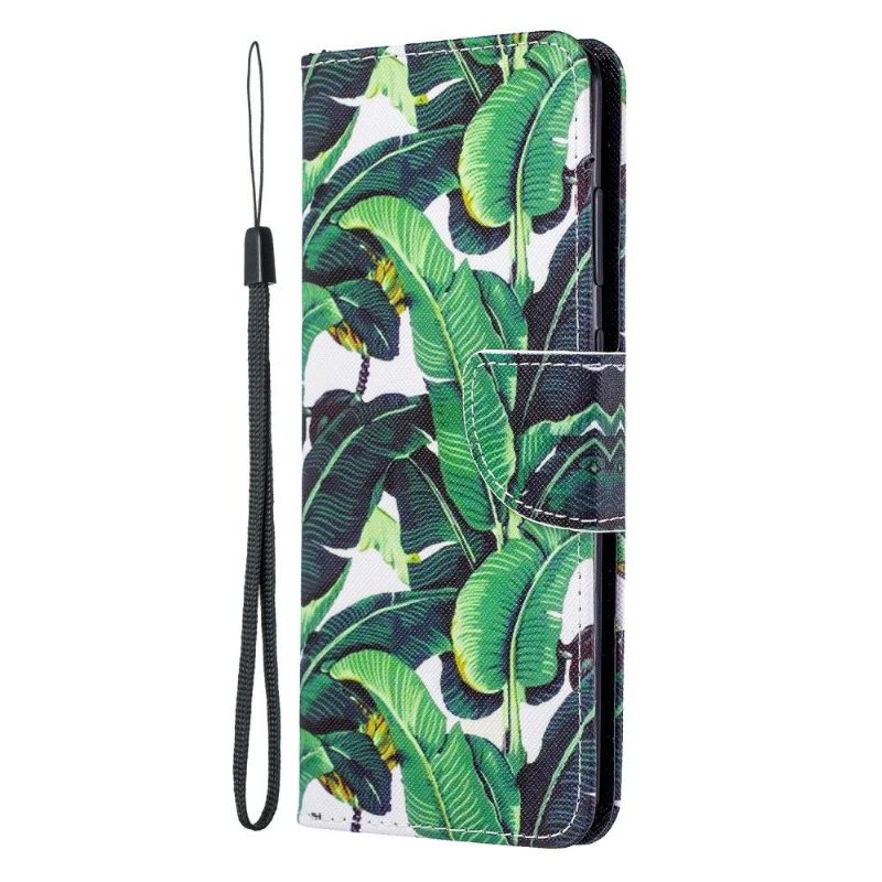 Folio-hoesje voor Samsung Galaxy S20 Plus Bananenbladeren