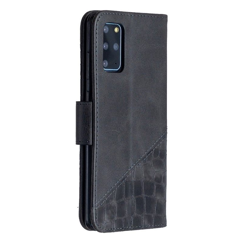 Folio-hoesje voor Samsung Galaxy S20 Plus Croc Aspect Leereffect