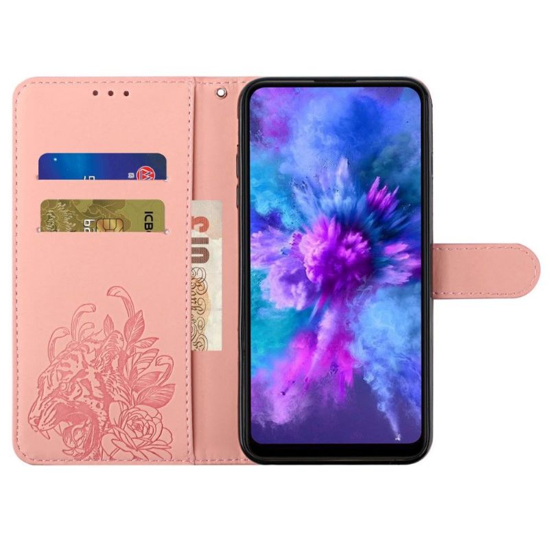 Folio-hoesje voor Samsung Galaxy S20 Plus Tijgerontwerp