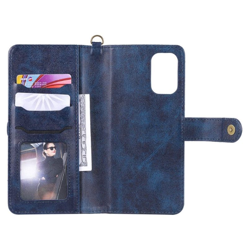 Hoesje Folio-hoesje voor Samsung Galaxy S20 Plus 2 in 1 Kunstleer