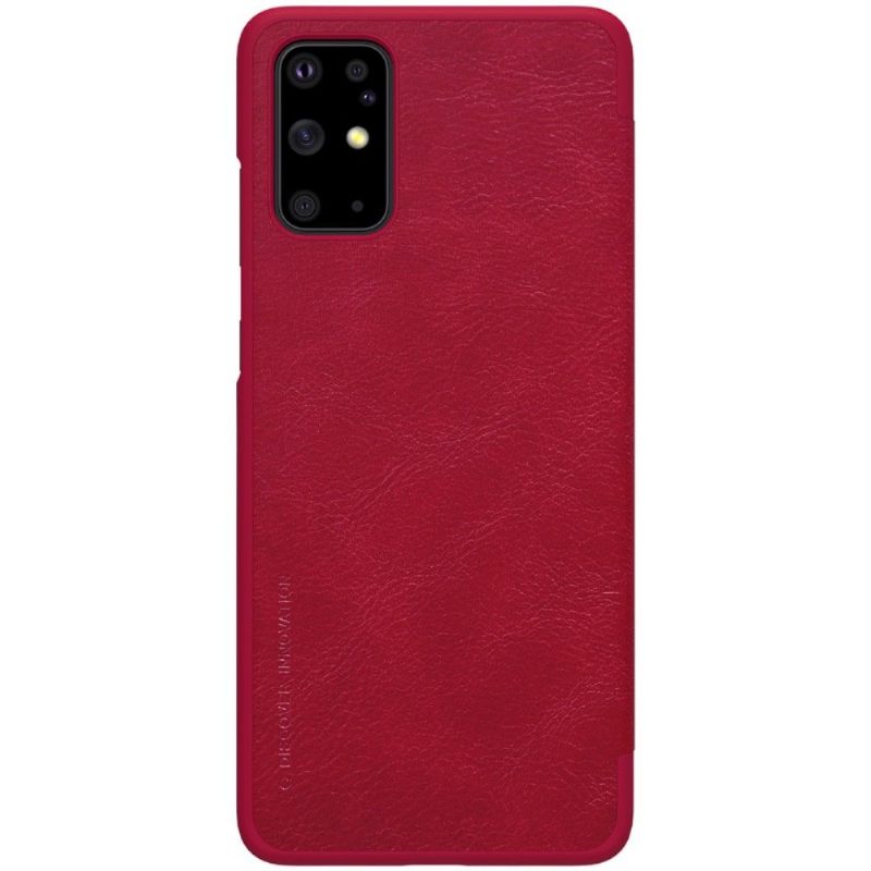 Leren Hoesje voor Samsung Galaxy S20 Plus Bescherming Nillkin Faux Leather Qin-serie