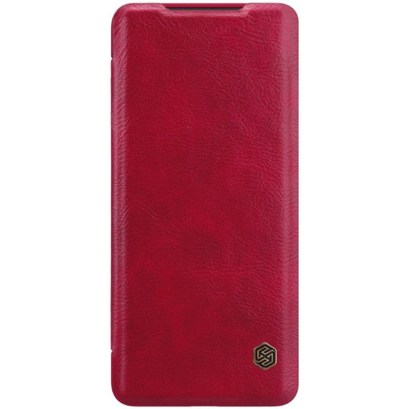 Leren Hoesje voor Samsung Galaxy S20 Plus Bescherming Nillkin Faux Leather Qin-serie