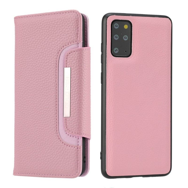 Telefoonhoesje Leren Hoesje voor Samsung Galaxy S20 Plus 2 in 1 Generfd Leereffect