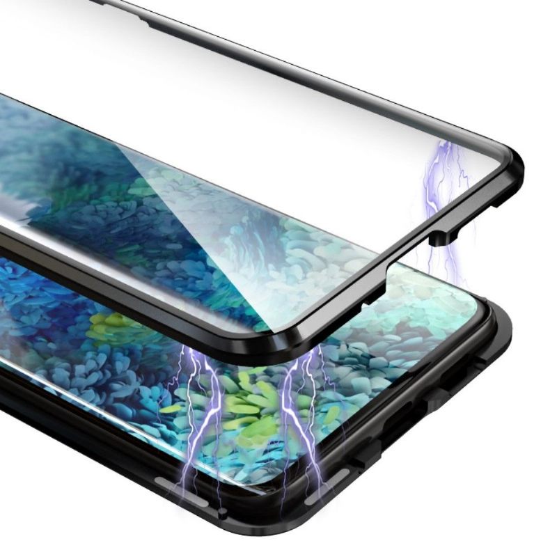 Telefoonhoesje voor Samsung Galaxy S20 Plus Bescherming Luphie Bumper Aluminium