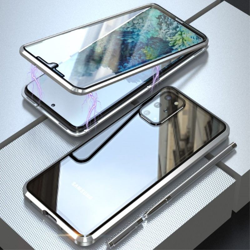 Telefoonhoesje voor Samsung Galaxy S20 Plus Bescherming Luphie Bumper Aluminium