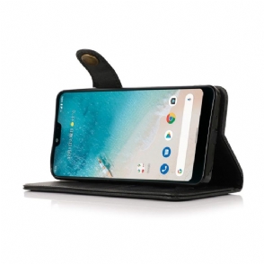 Flip Case voor Motorola Edge 20 Pro Khazneh De Klassieker