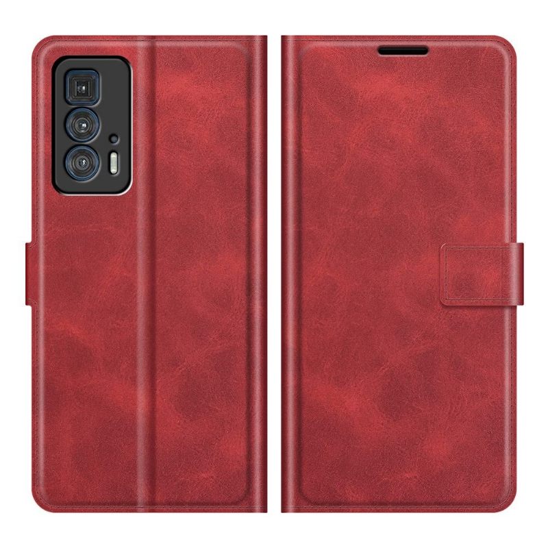 Flip Case voor Motorola Edge 20 Pro Portemonnee Leren Leerstijl