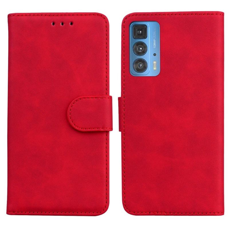 Folio-hoesje voor Motorola Edge 20 Pro Roman Soft Touch