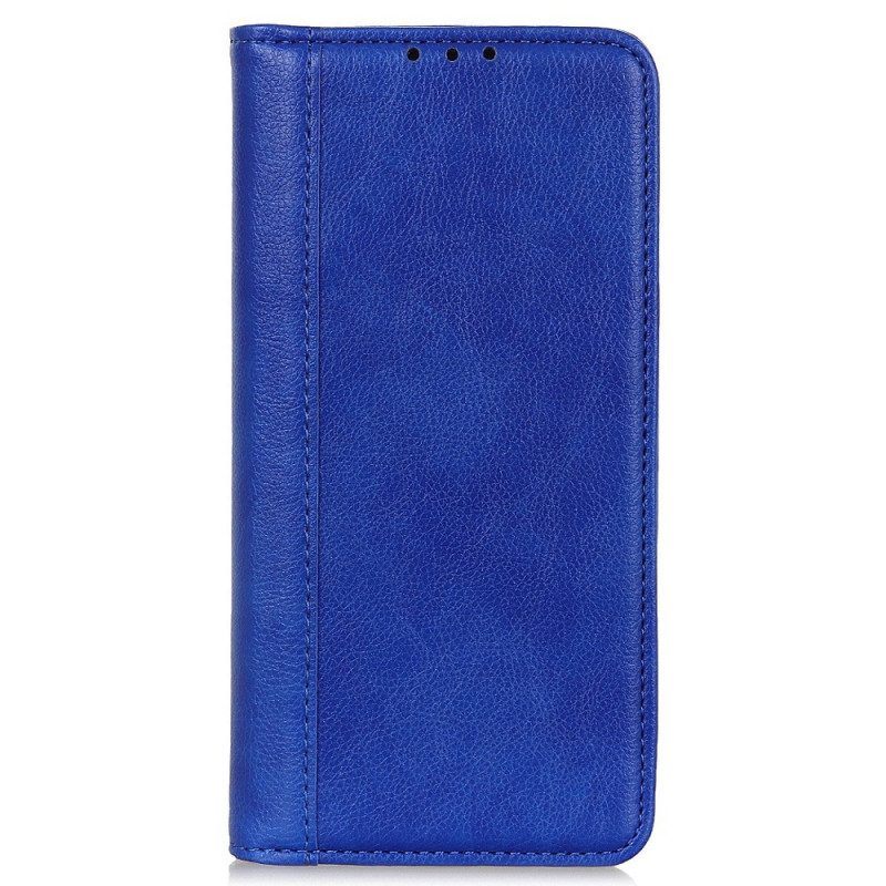 Bescherming Hoesje voor Sony Xperia 5 IV Folio-hoesje Gespleten Leer