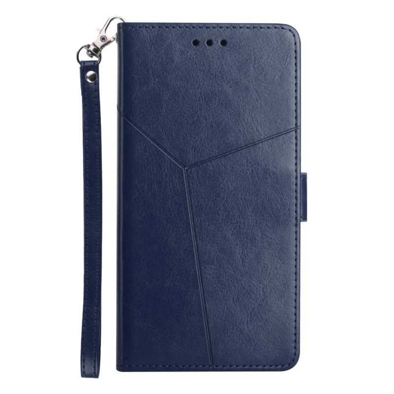 Folio-hoesje voor Sony Xperia 5 IV Met Ketting Y-patroon Met Bandjes