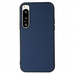 Hoesje voor Sony Xperia 5 IV Koolstofvezel