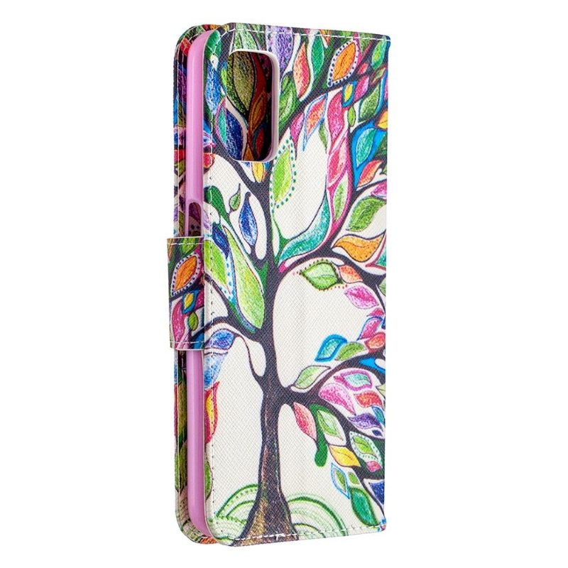 Cover voor Oppo A72 Gekleurde Boom