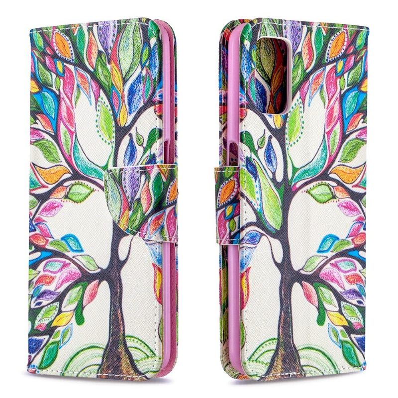 Cover voor Oppo A72 Gekleurde Boom