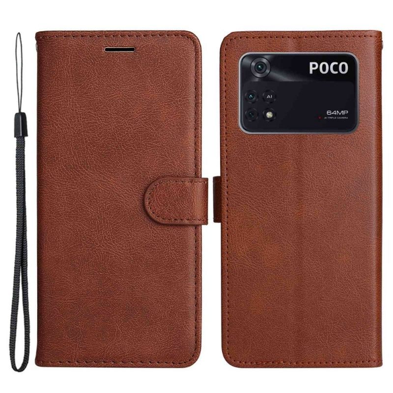 Folio-hoesje voor Poco M4 Pro 4G Met Ketting Sylvette