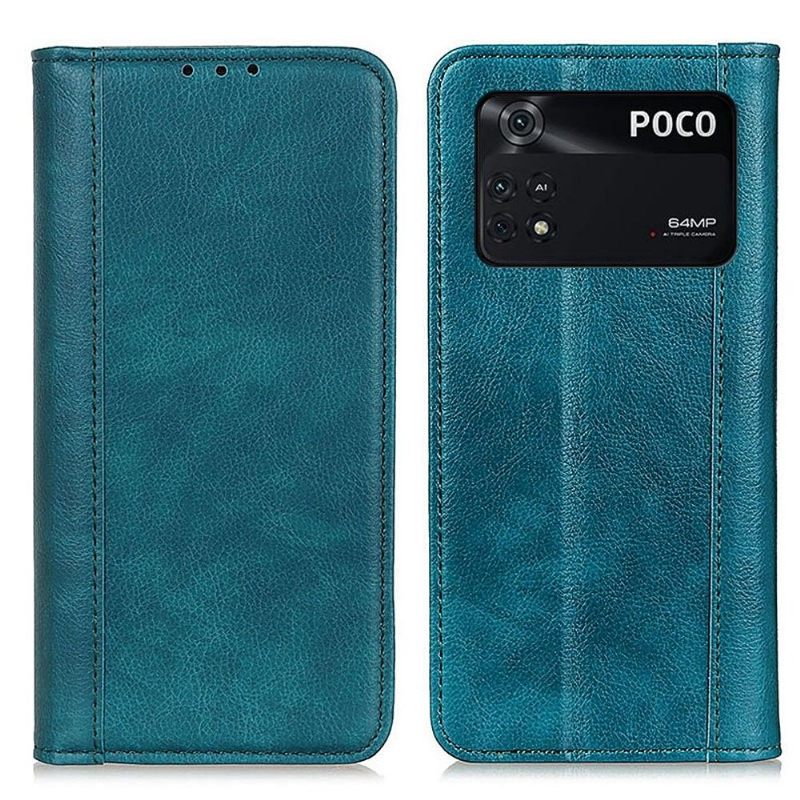 Folio-hoesje voor Poco M4 Pro 4G Sylvester Kunstleer