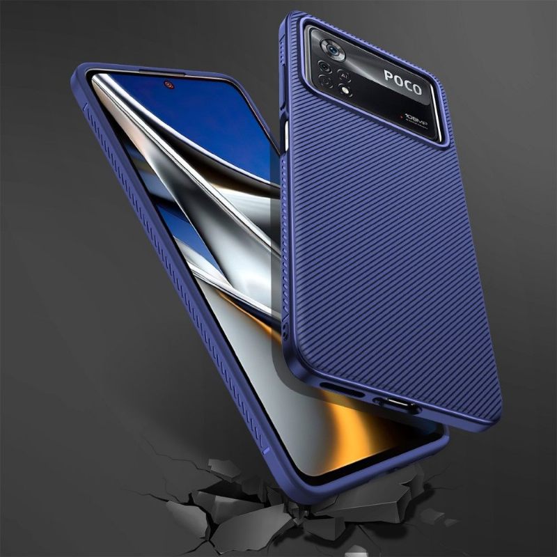 Telefoonhoesje voor Poco M4 Pro 4G Streak-effect