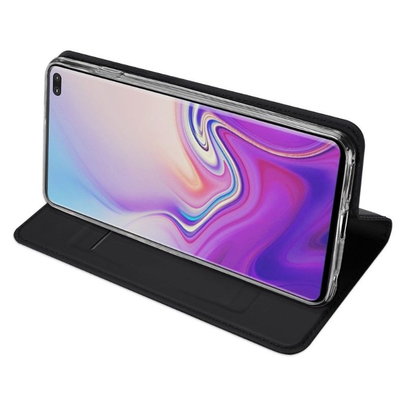 Case voor Samsung Galaxy S10 Plus Bescherming Zakelijk Kunstleer