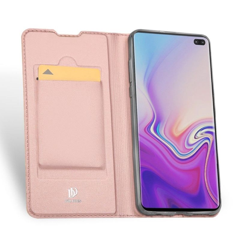 Case voor Samsung Galaxy S10 Plus Bescherming Zakelijk Kunstleer