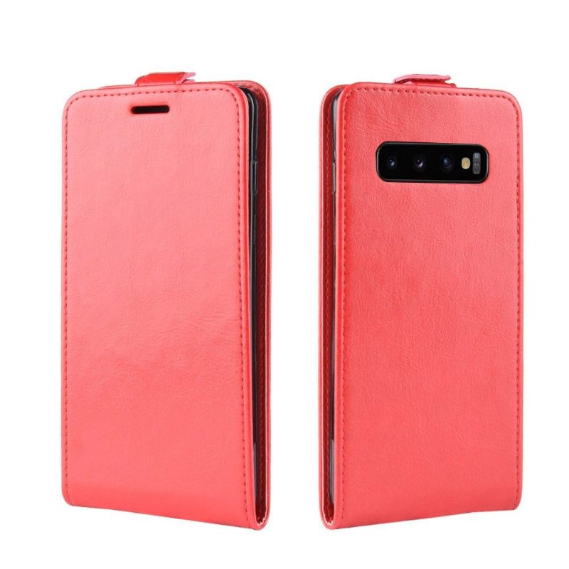 Case voor Samsung Galaxy S10 Plus Folio-hoesje Kunstleer Verticaal