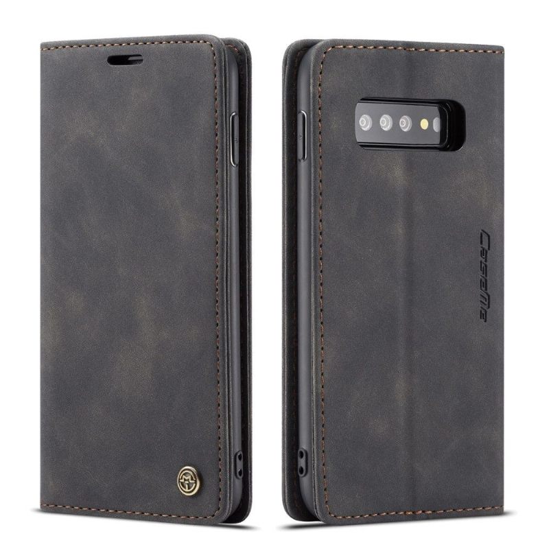 Case voor Samsung Galaxy S10 Plus Premium Kunstleer