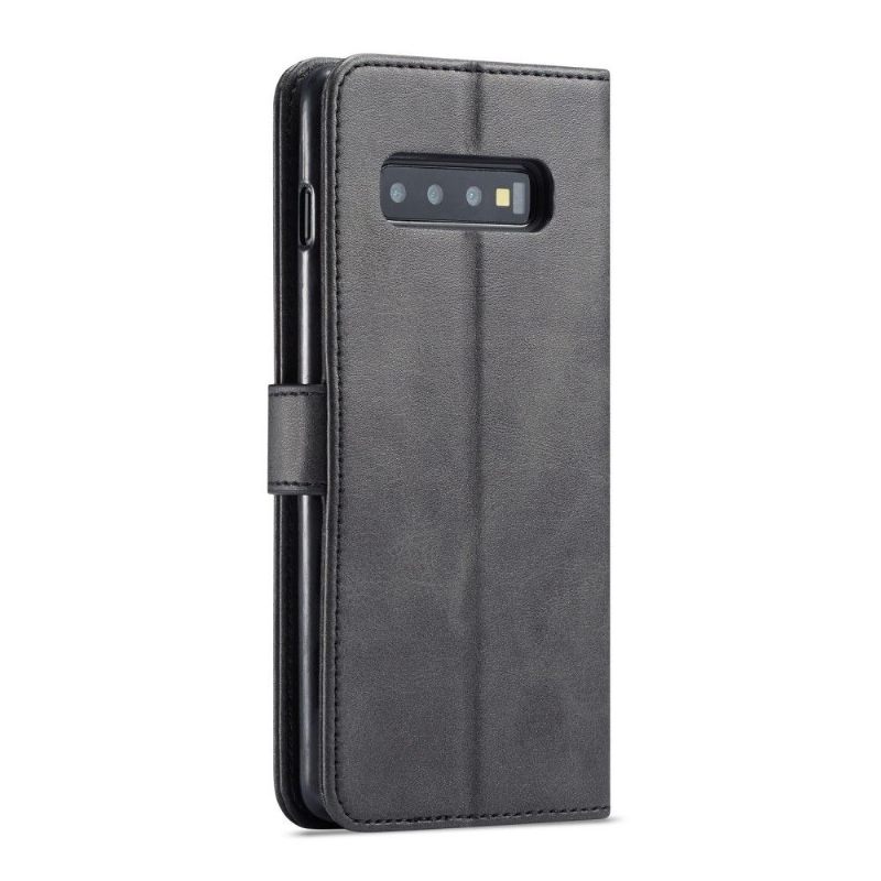 Cover voor Samsung Galaxy S10 Plus Portemonnee Leren Leerstijl