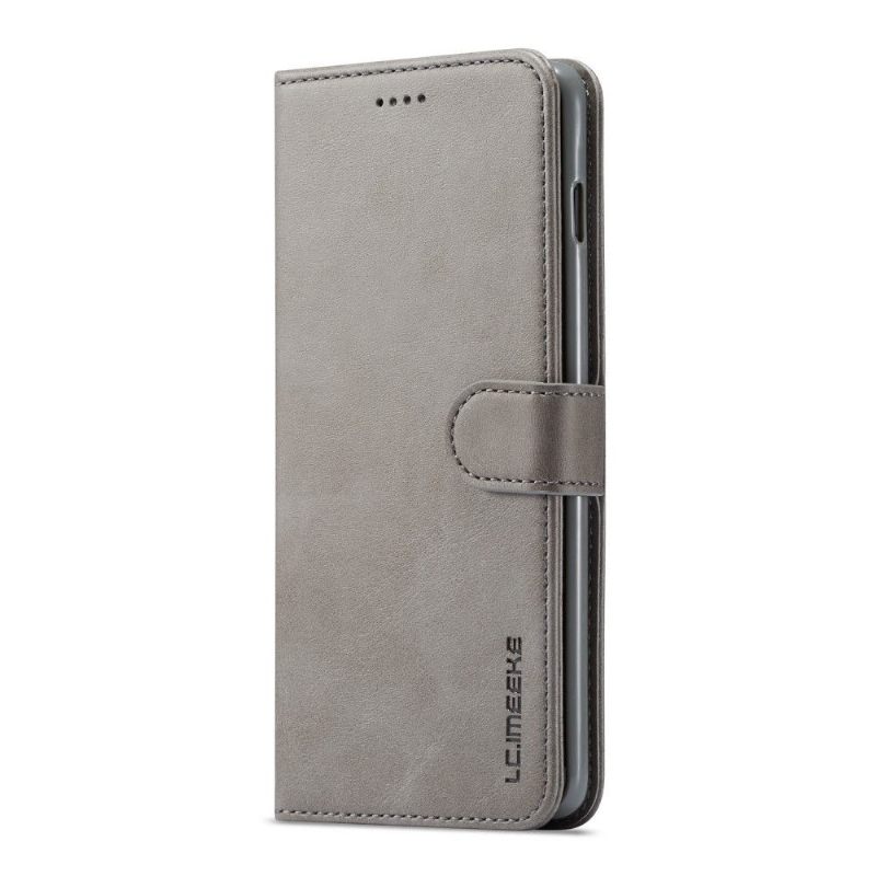 Cover voor Samsung Galaxy S10 Plus Portemonnee Leren Leerstijl