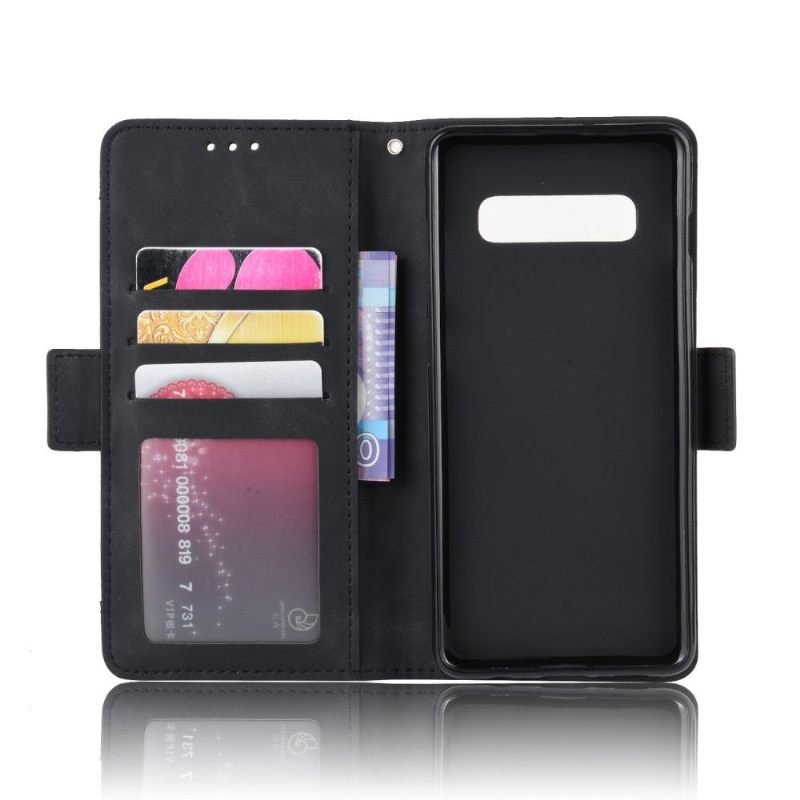 Flip Case voor Samsung Galaxy S10 Plus Ledereffect + Kaarthouder