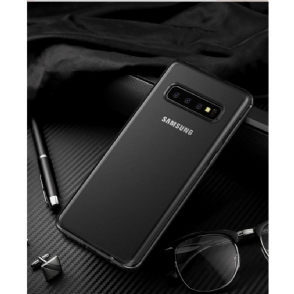 Hoesje voor Samsung Galaxy S10 Plus Anti-fall Spectre-serie Semi Helder