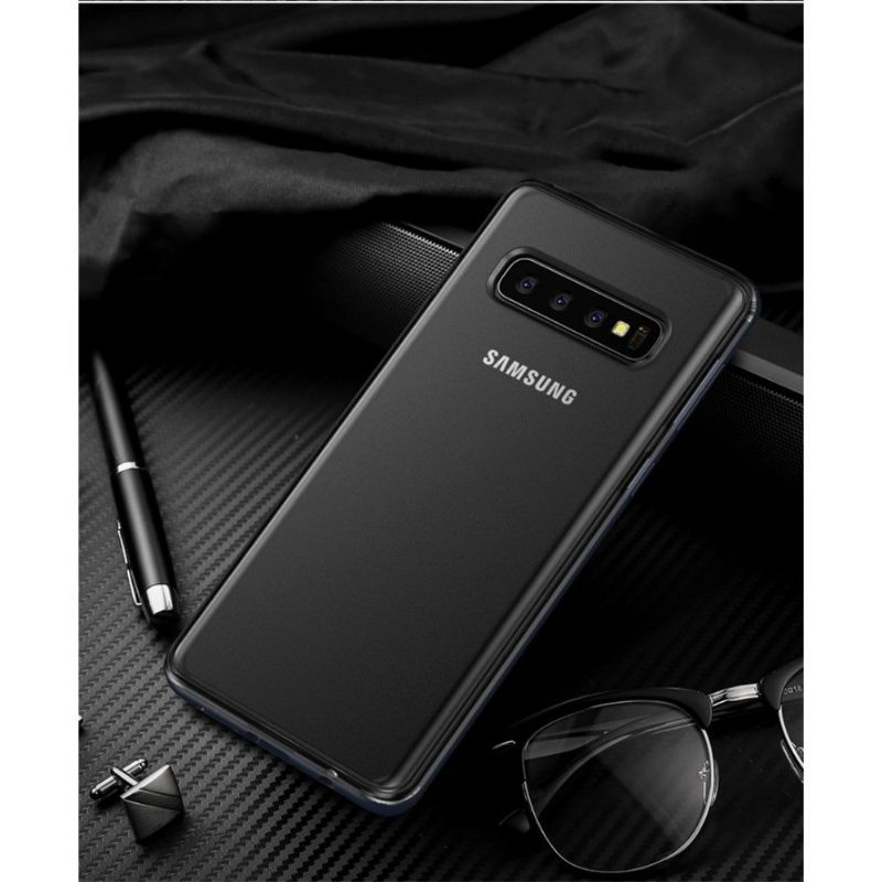 Hoesje voor Samsung Galaxy S10 Plus Anti-fall Spectre-serie Semi Helder