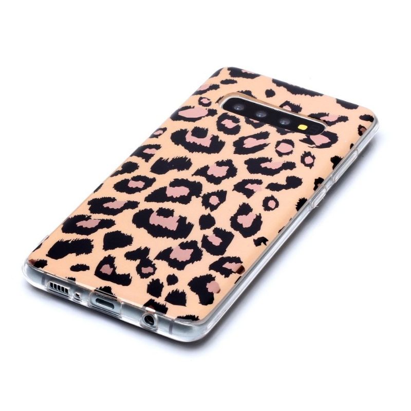 Hoesje voor Samsung Galaxy S10 Plus Luipaard