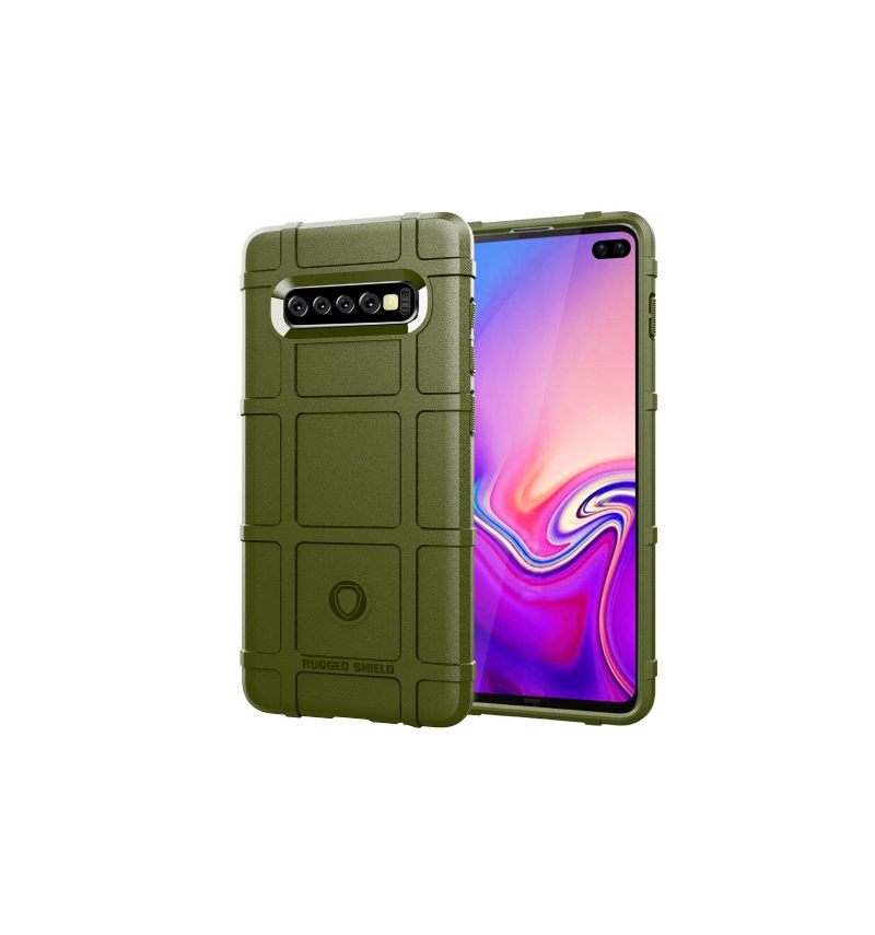 Hoesje voor Samsung Galaxy S10 Plus Robuuste Schildbeschermer