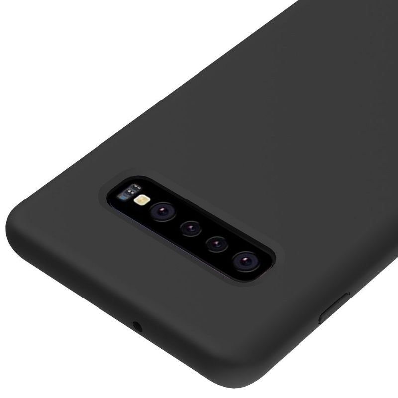 Hoesje voor Samsung Galaxy S10 Plus Vloeibare Siliconen