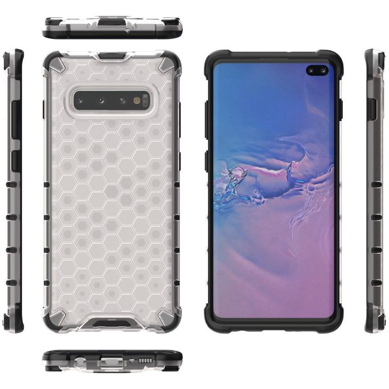 Telefoonhoesje voor Samsung Galaxy S10 Plus Bescherming Honingraat