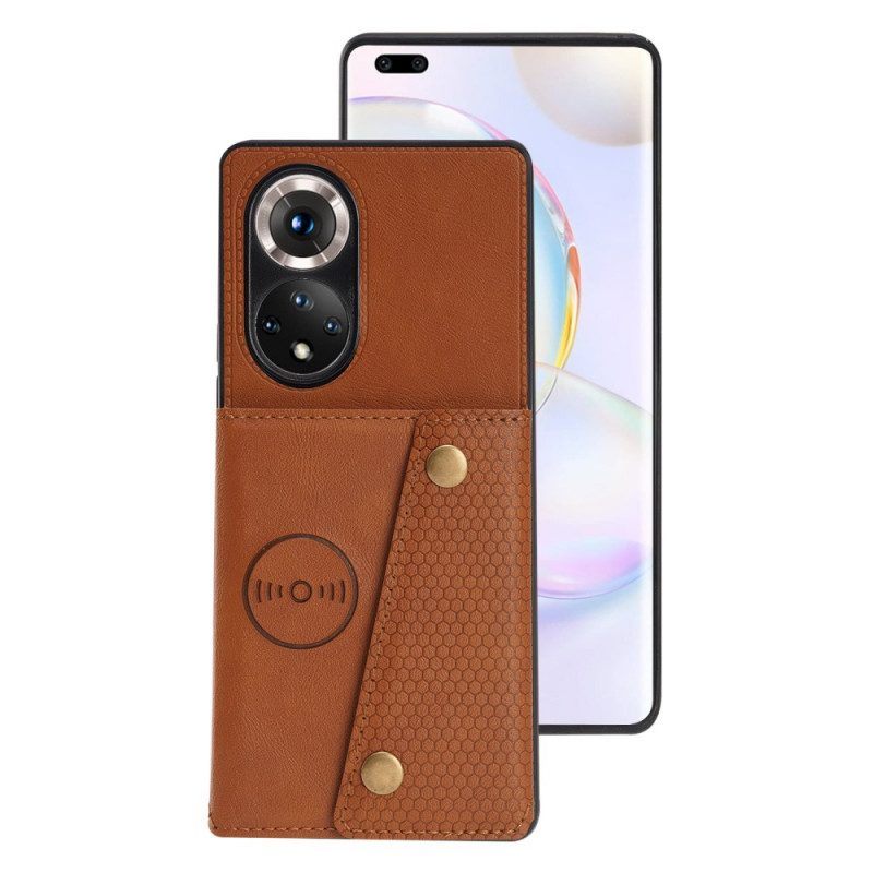 Hoesje voor Honor 50 Pro Portemonnee Pro Snap-portemonnee