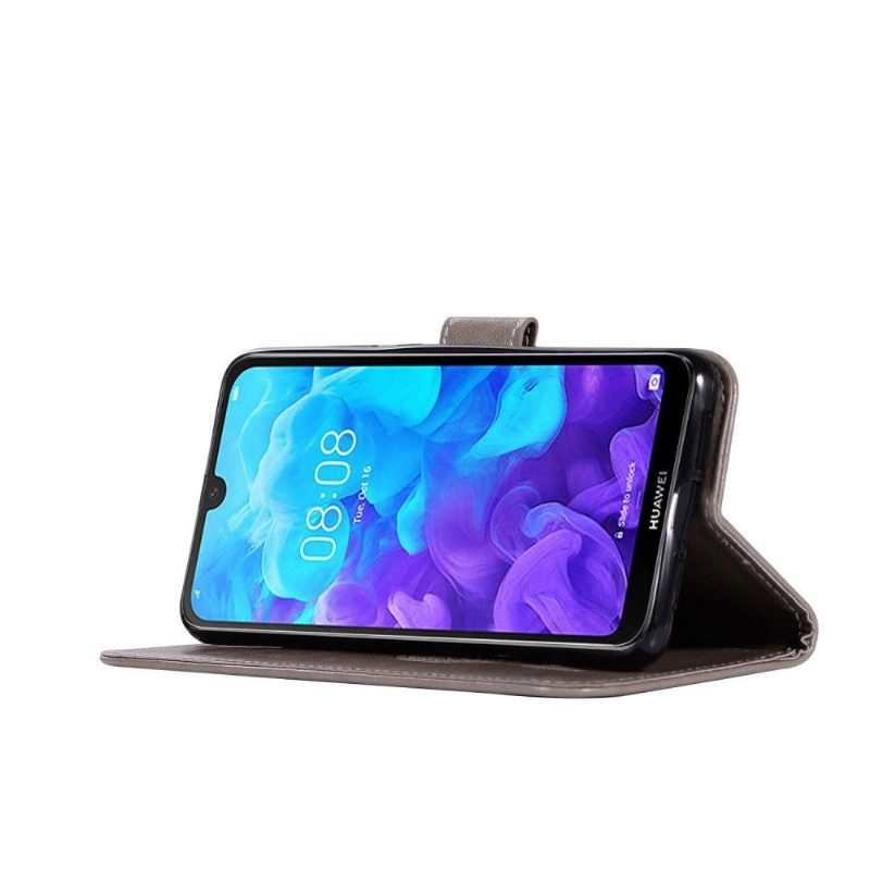 Cover voor Huawei Y5 2019 Anti-fall Dromenvanger Uil