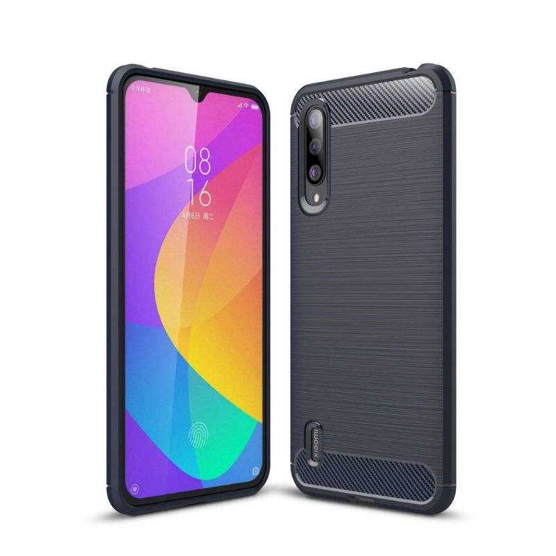 Telefoonhoesje voor Xiaomi Mi 9 Lite Bescherming Koolborstel Gel