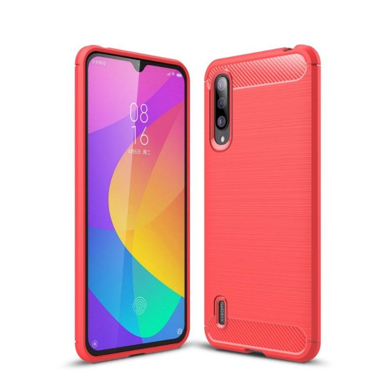 Telefoonhoesje voor Xiaomi Mi 9 Lite Bescherming Koolborstel Gel