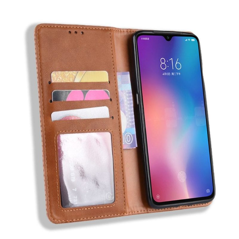 Cover voor Xiaomi Mi 9 Leerstijl Le Cirénius